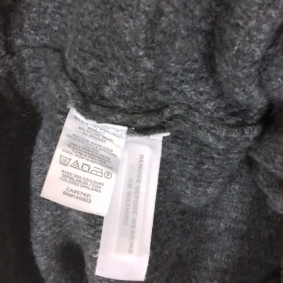 LOFT Relaxed Fit Sweater Size S Gray Boat Neck Long Sleeve - Picture 8 of 9